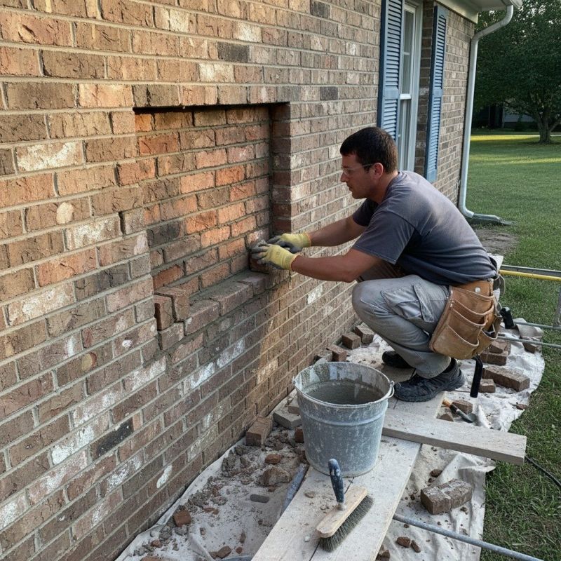 Masonry Wall Repair Service