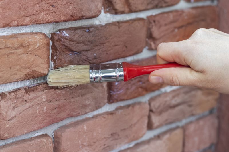 Weather-Resistant Brick Wall Coating